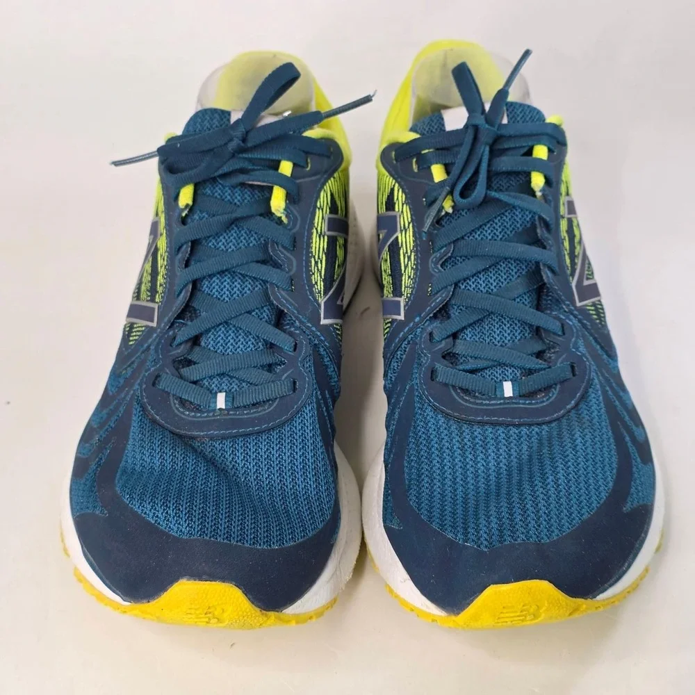 New Balance Vazee Pace v2 Blue Yellow Running Shoes Sneakers MPACEGY2 Men's 11.5